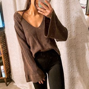 Free People ribbed sweater. S/M